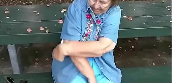  Granny Flashing In Public